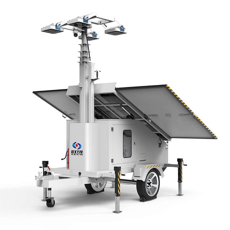 移動式光伏發(fā)電儲能應急照明災害報警搶險救災一體化方艙